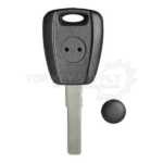 2001+ Fiat 500 Dodge RAM SIP22 Black Chipless Key (Aftermarket)