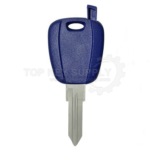 2001+ Fiat Cinquecento GT10 Transponder Key Shell with chip slot (Blue) - AFTERMARKET