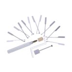 GOSO 14pcs Dimple Lock Pick Set Kaba Lock Opener Locksmith Tool– Interchangeable Handle - Image 10