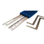 GOSO 4pcs Blue Dimple Lock Picks Mul-T-Lock Kaba Lock Opening Tool - Image 3