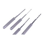 HUK 4pcs Silver Bullet Dimple Lock Picks Mul-T-Lock Kaba Lock Picking Tool - Image 3