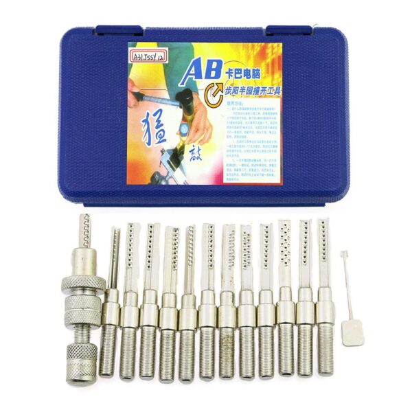 Super Dimple Lock Bump Pick Gun Kit Locksmith Tools
