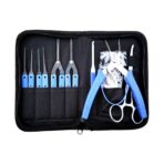 KLOM Broken Key Extractor Set Plus 19pcs Lock Pick Set Repair Locksmith Tools