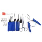 KLOM Broken Key Extractor Set Plus 19pcs Lock Pick Set Repair Locksmith Tools - Image 2