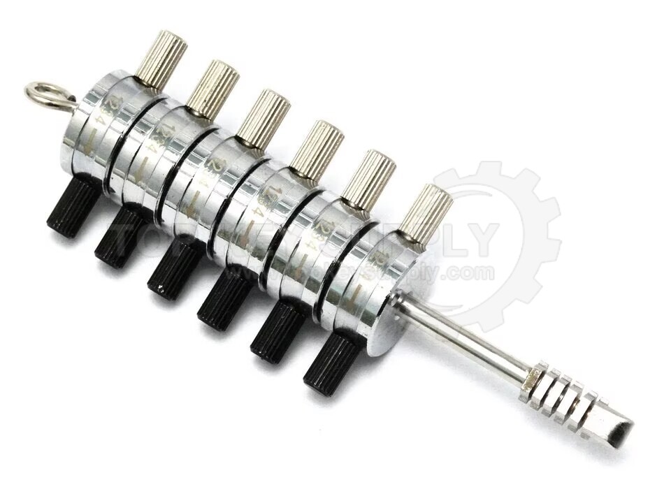 1 Ford Jaguar / 6-Cut / Tibbe Premium Pick Set - Image 1