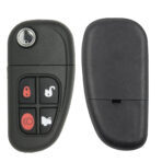 2001-2008 Jaguar S-Type / 4-Button Flip Key / NHVWB1U241 / 315Mhz (Aftermarket) - Image 2