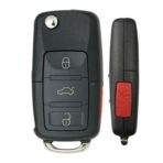 1997-2006 Audi / 4-Button Flip Key / PN: 4D0837231P / MYT8Z0837231 / 315 MHz (AFTERMARKET) - Image 2