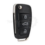 2006-2015 Audi / 3-Button Flip Key / PN: 4F0837220N / IYZ 3314 / 315 MHz (AFTERMARKET)