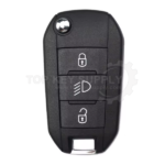 2017-2022 Peugeot Citroen Opel 1617021580 / 1617021480 Flip Remote Key with light 433Mhz (Aftermarket)