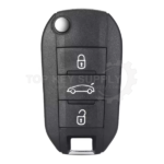 Peugeot 508 1609365180/1609365280 Flip Remote Key(Aftermarket)