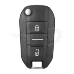 2010-2015 Peugeot 508 Flip Remote Key 2 Button 433Mhz (Aftermarket)