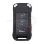 2003-2011 Porsche Cayenne / 4 Button Flip Key / KR55WK45022 / 315MHz (Aftermarket)