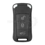 2005-2011 Porsche Cayenne / 4-Button Flip Key / Keyless / KR55WK45032 / 315 MHz (Aftermarket)