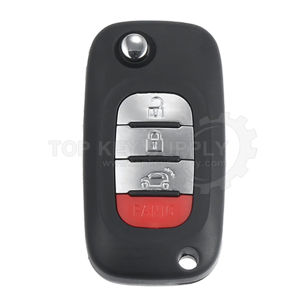 RFK SM 101 2015-2017 Smart Fortwo Forfour (W453) / 4-Button Flip Key / VA2 / CWTWB1G767 / 434 MHz (Aftermarket) - Image 1