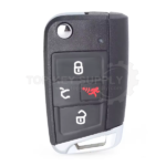 2015-2019 Volkswagen Golf GTI / 4-Button Flip Key / PN: 5G6959752BM / NBGFS12P01 / HU66 / PROX / MQB / 315 MHz