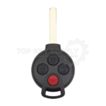 2008-2015 Smart Fortwo / 4-Button Remote Head Key / KR55WK45144 / 315Mhz (Aftermarket)