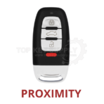 2009-2016 Audi / 4 Button Smart Key / PN: 8T0959754G / IYZFBSB802 / Comfort Access / 315 MHz (AFTERMARKET)