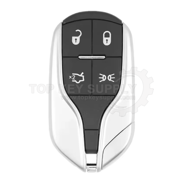 2014-2016 Maserati Ghibli / Quattroporte / 4-Button Smart Key w/ Remote Start / PN: 5923336 / M3N-7393490 (Aftermarket)