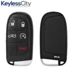 2015-2023 Dodge Chrysler Fiat / 5-Button Smart Key / PN: 68394195 AA / M3M-40821302 (AFTERMARKET)