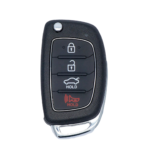 2017-2020 Hyundai Sonata / 4-Button Remote Flip Key / PN: 95430-C1210 / TQ8-RKE-4F25 (LF 4BT) - Image 4