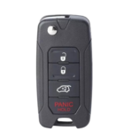 2015-2020 Jeep Renegade Fiat 500X / 4-Button Flip Key / PN: FI5-AM433TX / 2ADFTFI5AM433TX (AFTERMARKET) - Image 4