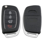 2015-2019 Hyundai Santa Fe / 4-Button Flip Key / TQ8-RKE-4F31 (AFTERMARKET) - Image 3