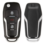Ford H92-PT / H84 / 3-Button Flip Key (4D63 80 Bit Chip) (AFTERMARKET) - Image 3