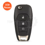 2014-2018 Chevrolet AVEO Flip Remote key 433MHz 46 (Only PCB OEM)