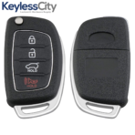2015-2019 Hyundai Santa Fe / 4-Button Flip Key / TQ8-RKE-4F31 (AFTERMARKET)