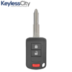 2018-2020 Mitsubishi Eclipse / 3-Button Remote Head Key / OUCJ166N / PN: 6370C135 (AFTERMARKET) - Image 2