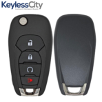 2019-2022 Chevrolet Sonic Trax Spark / 4-Button Flip Key / PN: 13530752 / LXP-T003 (AFTERMARKET)