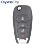 2016-2019 Chevrolet Cruze / 4-Button Flip Key / PN: 13514135 / LXP-T004 / 433 Mhz / XL8 (AFTERMARKET) - Image 2