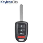 2016-2019 Honda Accord / 4-Button Remote Head Key / PN: 35118-T2A-A60 / MLBHLIK6-1TA (AFTERMARKET) - Image 2