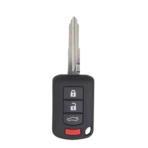 2016-2017 Mitsubishi Outlander Lancer / 4-Button Remote Head Key with Shoulder / PN: 6370B945 / OUCJ166N (AFTERMARKET) - Image 4