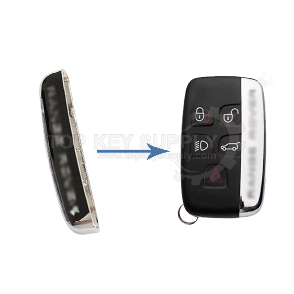 Key Shell Metal Edge Side Strip Replacement With Land Rover Range Rover Sport Evoque Freelander Discovery