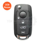 Fiat Ducato Tipo 500X Opel Movano 6000633159 / 71779527 Flip Remote Key 433Mhz 4A (Only PCB OEM)
