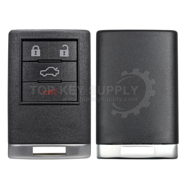 2008-2016 Cadillac CTS DTS / 4-Button Keyless Entry Remote / PN: 22889449 / OUC6000066 (AFTERMARKET)