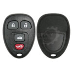 2006-2016 GM / 4-Button Keyless Entry Remote / OUC60270 / (AFTERMARKET)