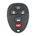 2004-2013 GM / 5-Button Keyless Entry Remote / PN: 22733524 / KOBGT04A (AFTERMARKET) - Image 2