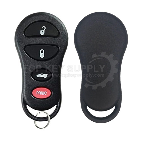 2001-2006 Chrysler / Jeep / Dodge / 4-Button Keyless Entry Remote / GQ43VT17T / (AFTERMARKET)