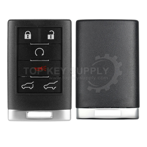 2007-2014 GM Cadillac / 6-Button Keyless Entry Remote / OUC6000066 (AFTERMARKET)