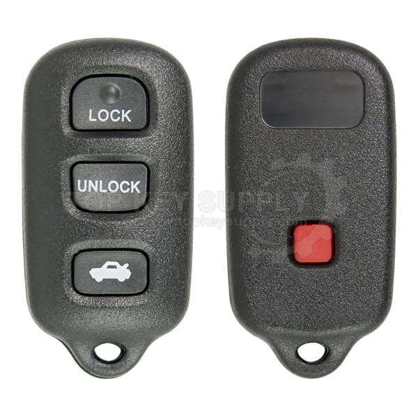 1998-2008 Toyota / 4-Button Keyless Entry Remote / GQ43VT14T / 89742-AA030 (AFTERMARKET)