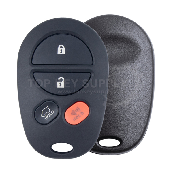 2004-2012 Toyota Highlander / 4-Button Keyless Entry Remote / PN: 89742-0W011 / GQ43VT20T (AFTERMARKET)