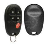 2004-2020 Toyota Sienna / 5-Button Keyless Entry Remote / PN: 89742-AE031 / GQ43VT20T / (AFTERMARKET)