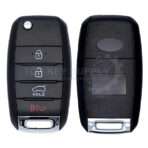 2014-2016 Kia Sportage / 4-Button Flip Key / PN: 95430-3W350 / NYODD4TX1306-TFL (SL13MY) (AFTERMARKET)