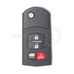 2006-2015 Mazda / 4-Button Flip Key / PN: BBM4-67-5RY / BGBX1T478SKE125-01 (AFTERMARKET) - Image 2