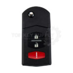 2004-2008 Mazda 6 / RX8 / 3-Button Flip Key / PN: GP7A-67-5RYB / KPU41788 (AFTERMARKET) - Image 2