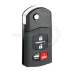 2009-2010 Mazda 6 / 4-Button Flip Key / PN: 4238A-41525 / 5WK43451E (AFTERMARKET) - Image 2
