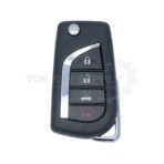2006 - 2012 Toyota / 4-Button Flip Key NEW STYLE / HYQ12BBY (67 Chip) (AFTERMARKET) - Image 2