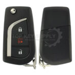 2012 - 2014 Toyota Camry 3-Button Flip Key NEW STYLE / HYQ12BDM (G Chip) (AFTERMARKET)